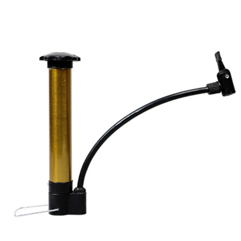 

Portable Mini Manual Bicycle Pump Cycling Sports Ball Inflator Air Compressor