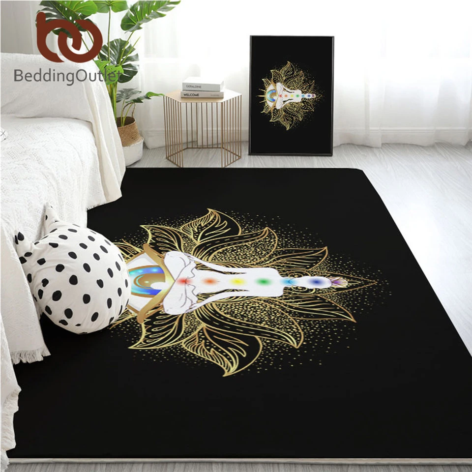 Постельные принадлежности на выходе чакра ковры для гостиной тема Zen