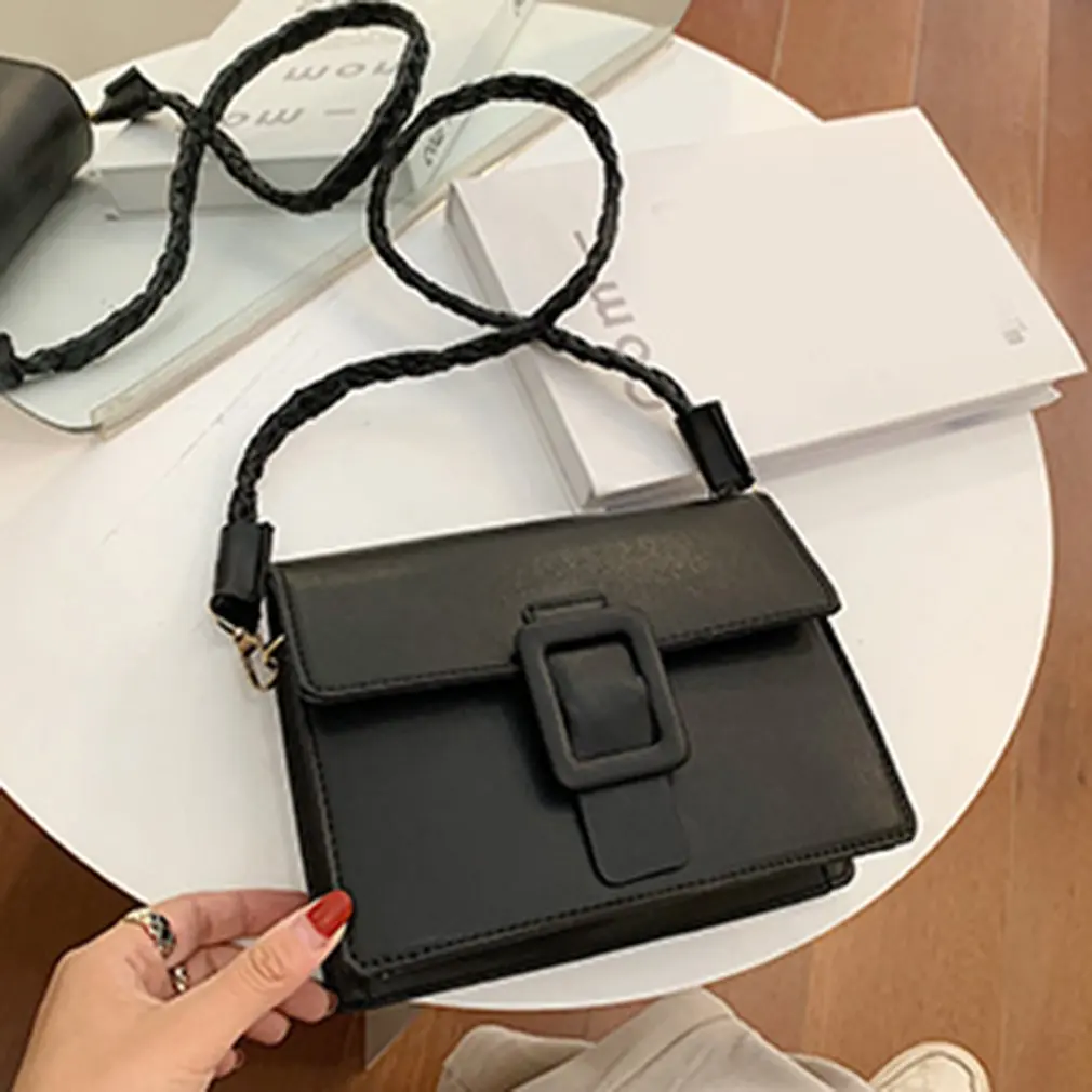 

Fashion Luxury Handbags Women Bags Trend Tote Designer Black Crossbody Casual Simple Pu Leather Europe America Spring New
