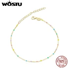 Браслет женский из серебра 925 пробы, регулируемый