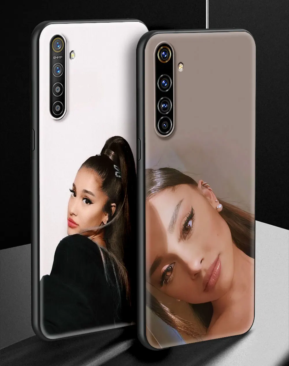ariana g grande shockproof case for realme c3 8 pro bag fundas silicone soft black cover for realme 6 7 pro c21 shell coque tpu free global shipping