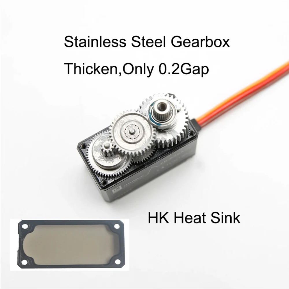 

CY A3 Steel Gears CNC Case IPX8 Waterproof Digital Brushless Servo for 1/8 1/10 Scale RC Cars Robot Arm Quadcopter Drone Parts