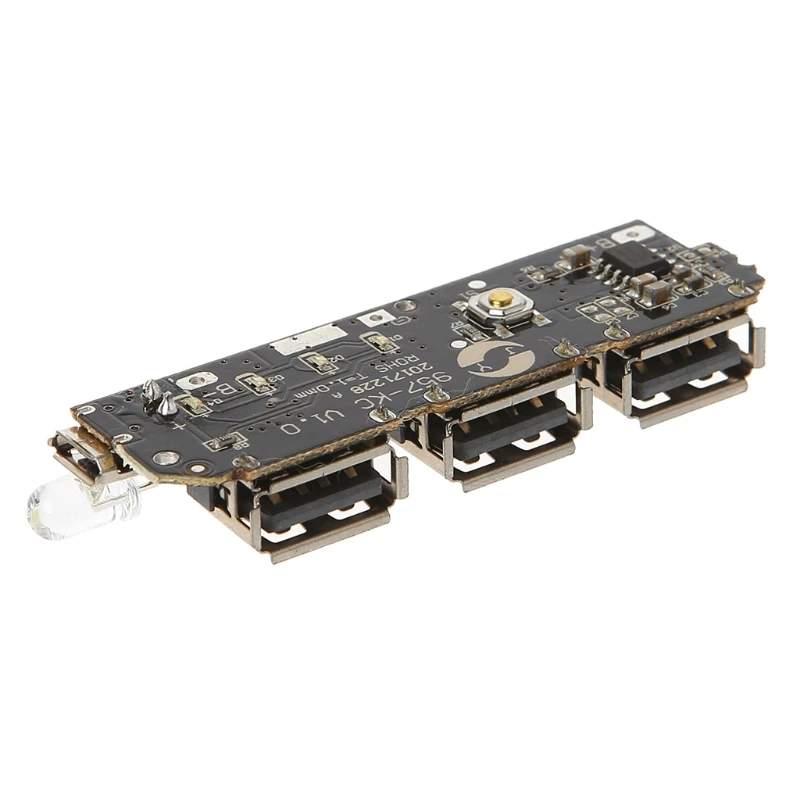Внешний аккумулятор 5 В 2 1 А 3 USB-порта зарядное устройство для аккумулятора