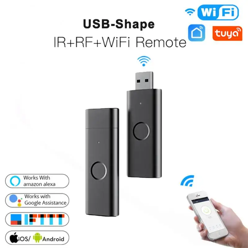 

Tuya Smartlife WiFi IR Remote Controller Mini Smart Home Remote Control Switch For TV Air Conditioning Support Alexa Google Home