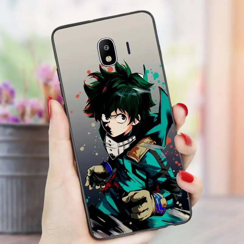 

My hero academia Japan anime Midoriya Izuku] Phone Case For Xiaomi pro A2 lite 10 MIX 2S MIX3 note10 pro Soft nax fundas cover