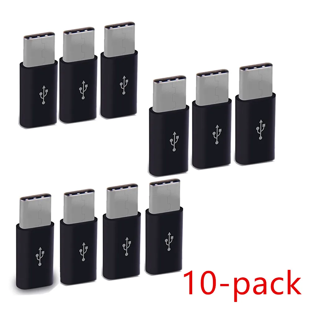 10 шт. переходники с Micro USB на Type C для Huawei p30 LITE P40 Xiaomi mi 9 Pro|Переходники и адаптеры| |