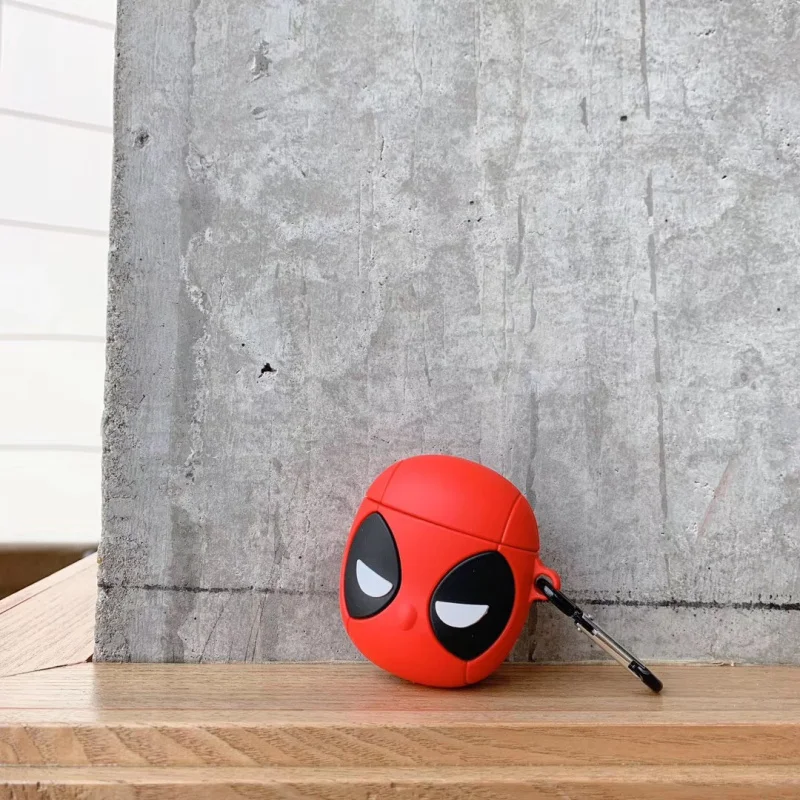 Marvel hero для Apple Airpods 1/2 чехол защитный чехол милый Bluetooth чехол для наушников Модный мягкий силиконовый чехол s гарнитура Capa