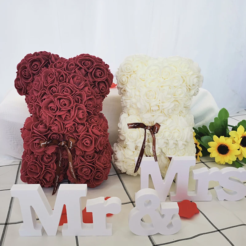 25 см розовый медведь Роза oso наши Тедди орсо розовое пиво Subiu урсо искусственный