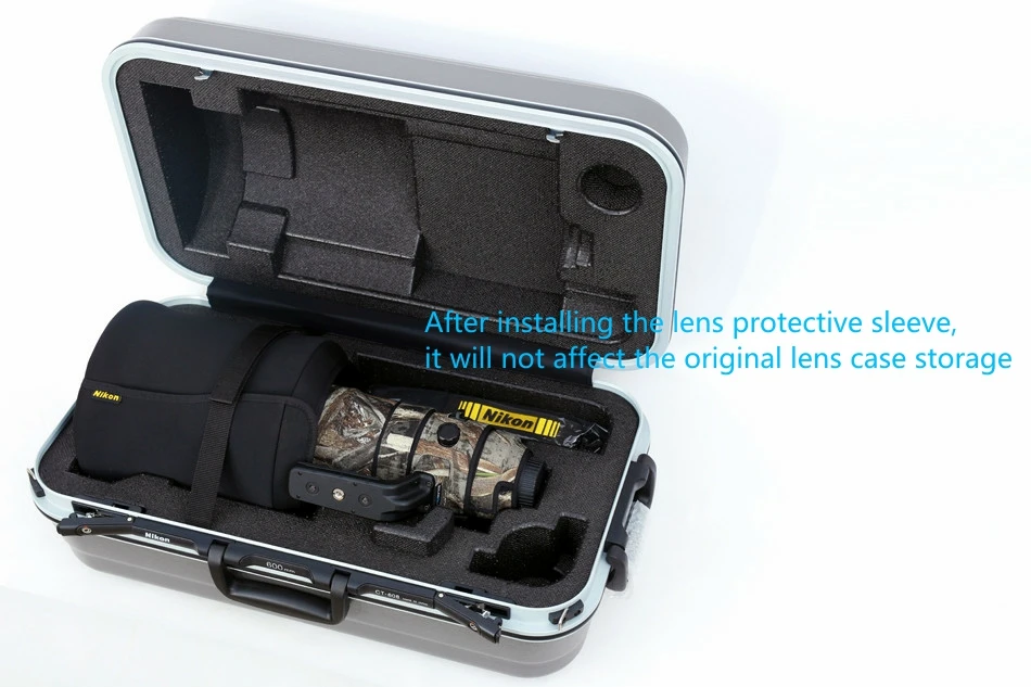 Камуфляжный чехол для объектива ROLANPRO камуфляжный от дождя Nikon AF-S 400 мм F/2.8E FL ED VR |