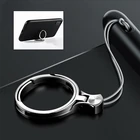 Ремешок на ремешке, кольцо для телефона, стол, 2 в 1, металлический держатель для телефона, подставка для телефона, настольное кольцо-держатель мобильного телефона