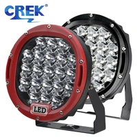 crek 7 inch suv led work light bar 12v 24v anti glare lens led lamp for pickup car truck jeep auto atv 4x4 4wd off road
