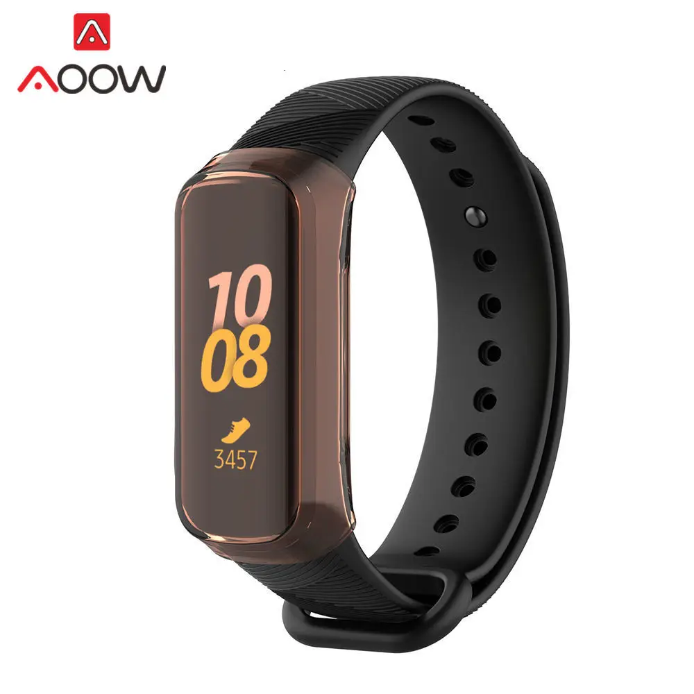 Мягкий ТПУ прозрачный защитный чехол для samsung Galaxy Fit-e R375 защитный чехол умных часов крышка оболочки ремешок аксессуары