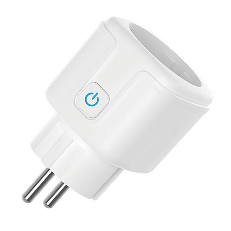 Intelligent Socket Tuya WiFi EU Smart Plug Adapter Wifi Switch Compatible with Alexa Voice Control 16A Life | Электроника