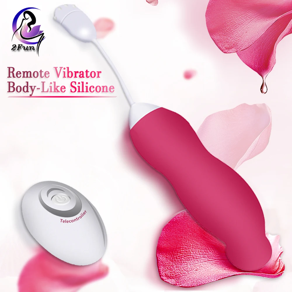 Вибратор-пуля с дистанционным управлением водонепроницаемый силиконовый