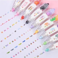 new arrival kawaii animals press type decorative correction tape christmas gift diary stationery school supply gift for student