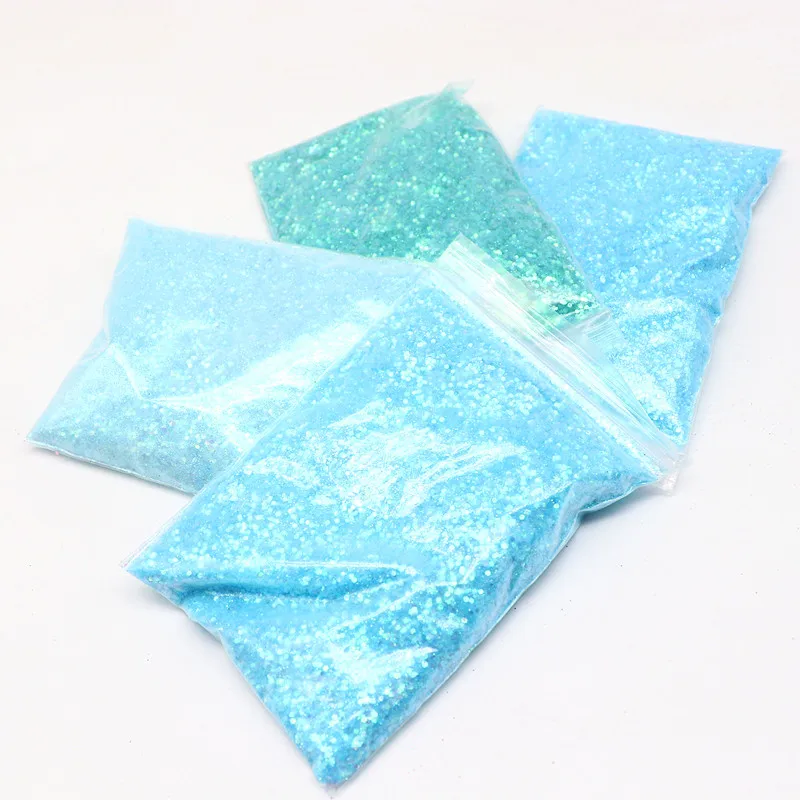 Голографический пигментный порошок 50 г блестки Смешанные розовые синие красные