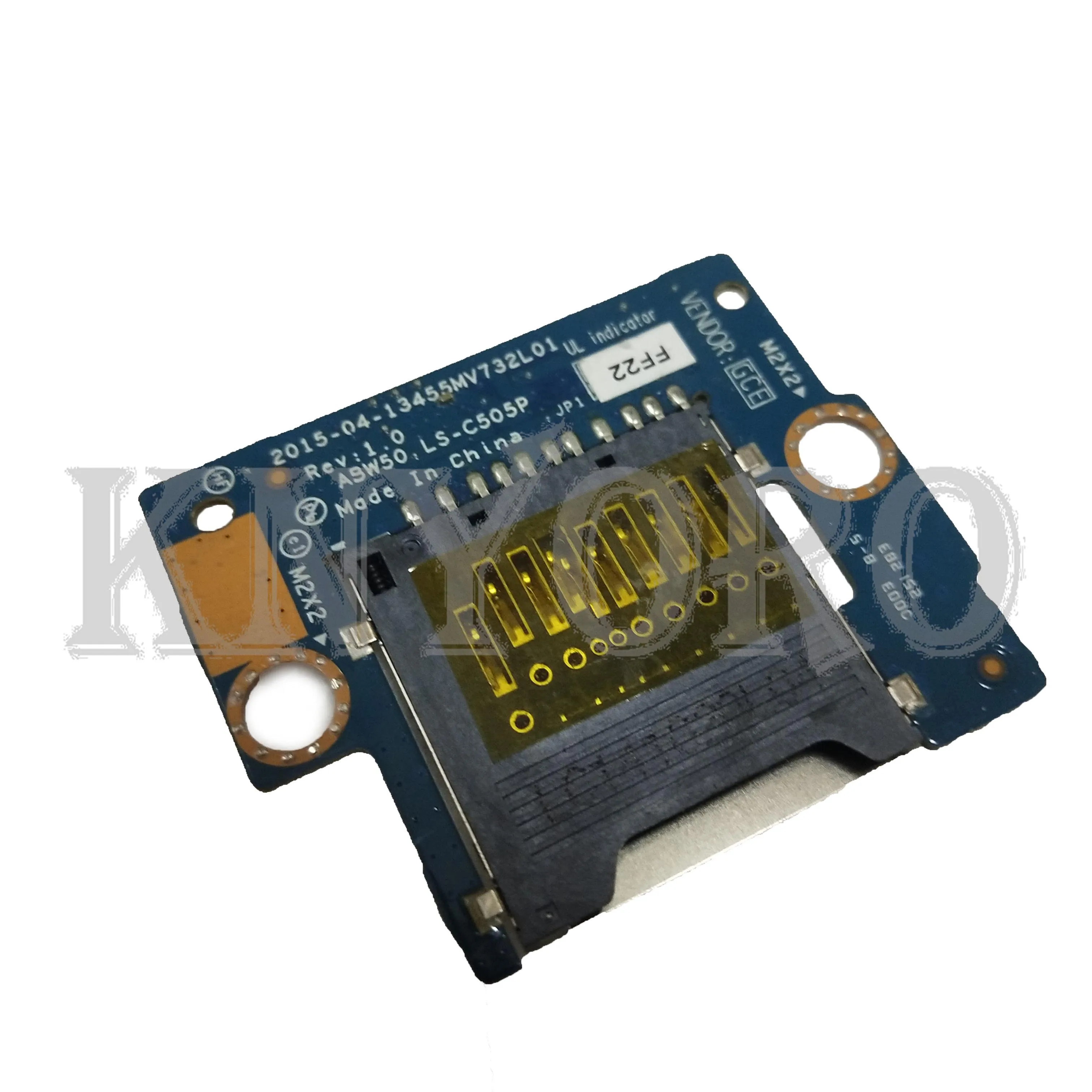 

Used for HP 15-AC 15-AE 15T 15-AH M6-AE card reader small plate LS-C505P