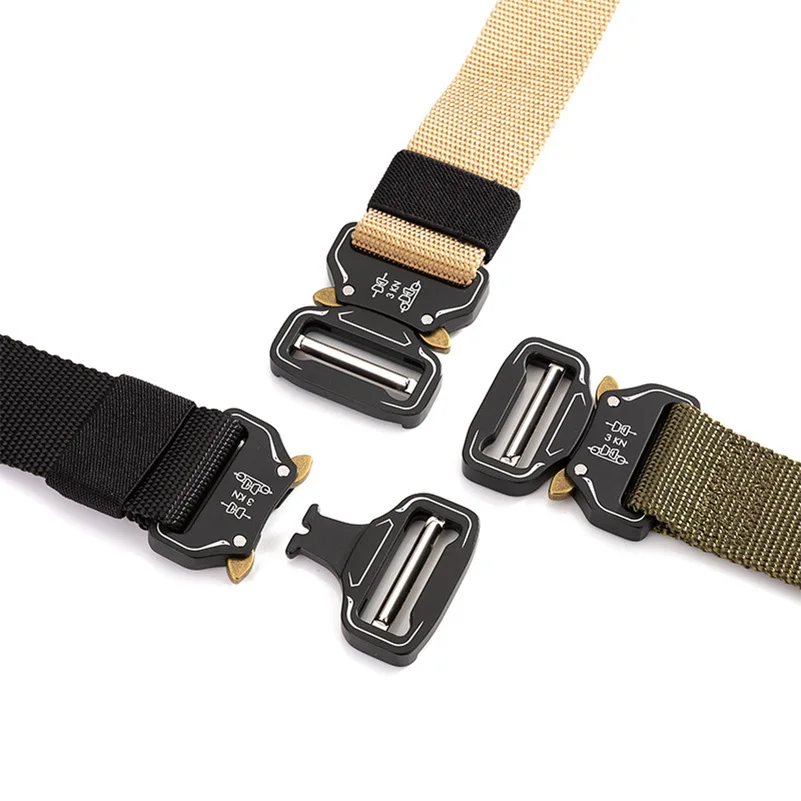 Ремешок мужской Тактический из сплава с быстроразъемной пряжкой для наружного
