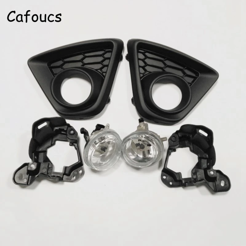 Cafoucs для Mazda CX 5 CX5 2013 2017 комплект противотуманных фар переднего бампера с крышкой и
