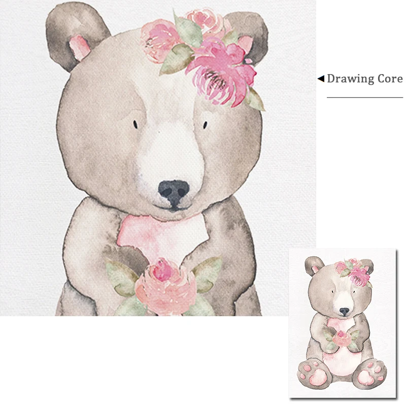 Питомник животных с розовыми цветами женская обувь из парусины принтом