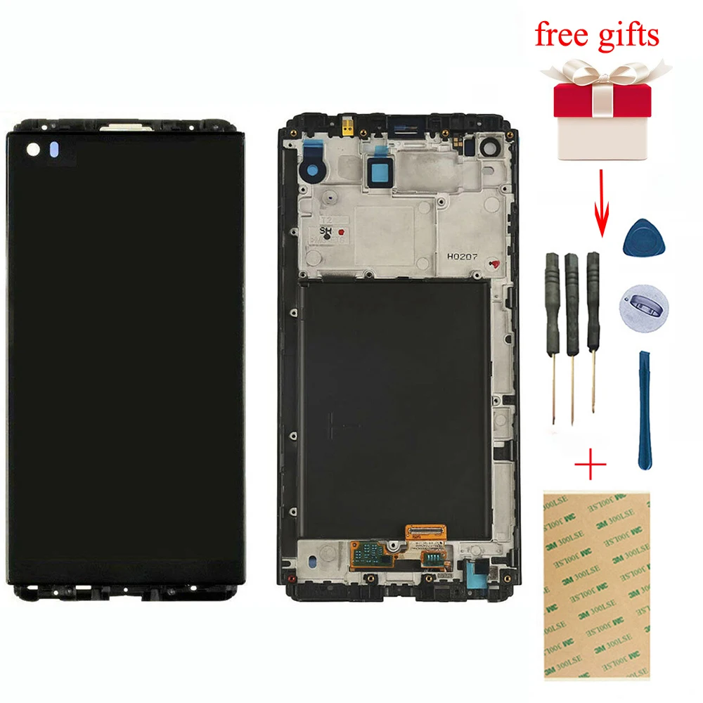 ЖК дисплей для LG V20 Touch F800L H910 экран H915 панель H918 телефон с дигитайзером в сборе
