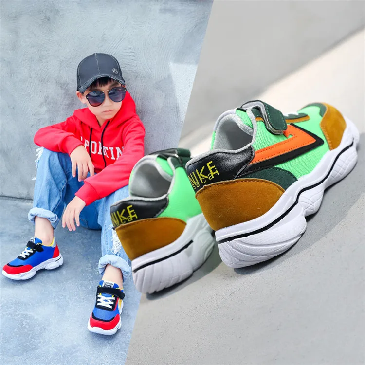 Детские кроссовки дышащие для мальчиков и девочек удобные беговые новинка 2019 |