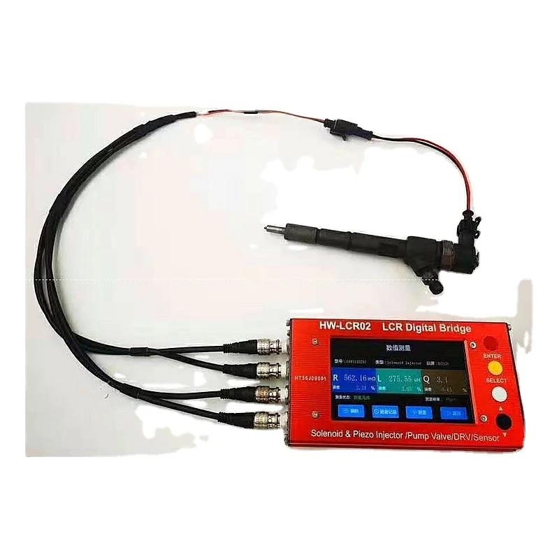 

LCR-02 Common Rail Injector Piezo Injector Electro-Magnetic Solenoild Valve TR LCR ESR Resistance Capacitance Inductance Tester