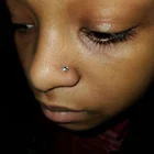 Кольцо для пирсинга носа, инкрустированное Стразы, 12 шт.компл., из нержавеющей стали, магнитные клипсы перегородка кольцо в нос, клипсы для губ, ушей, украшения для тела