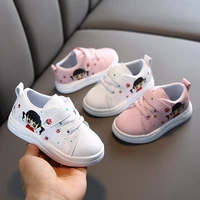 spring new childrens sports shoes korean girl little white shoes little baby girl shoes kid shoes