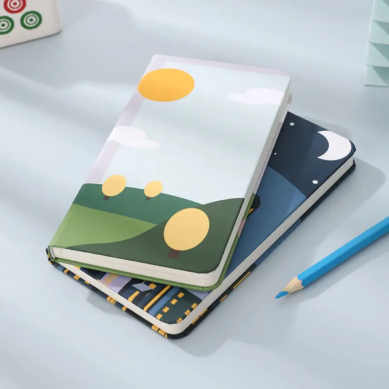 

Cultural and Creative Notebook Daily Schedule A6 Small Portable Todolist Diary