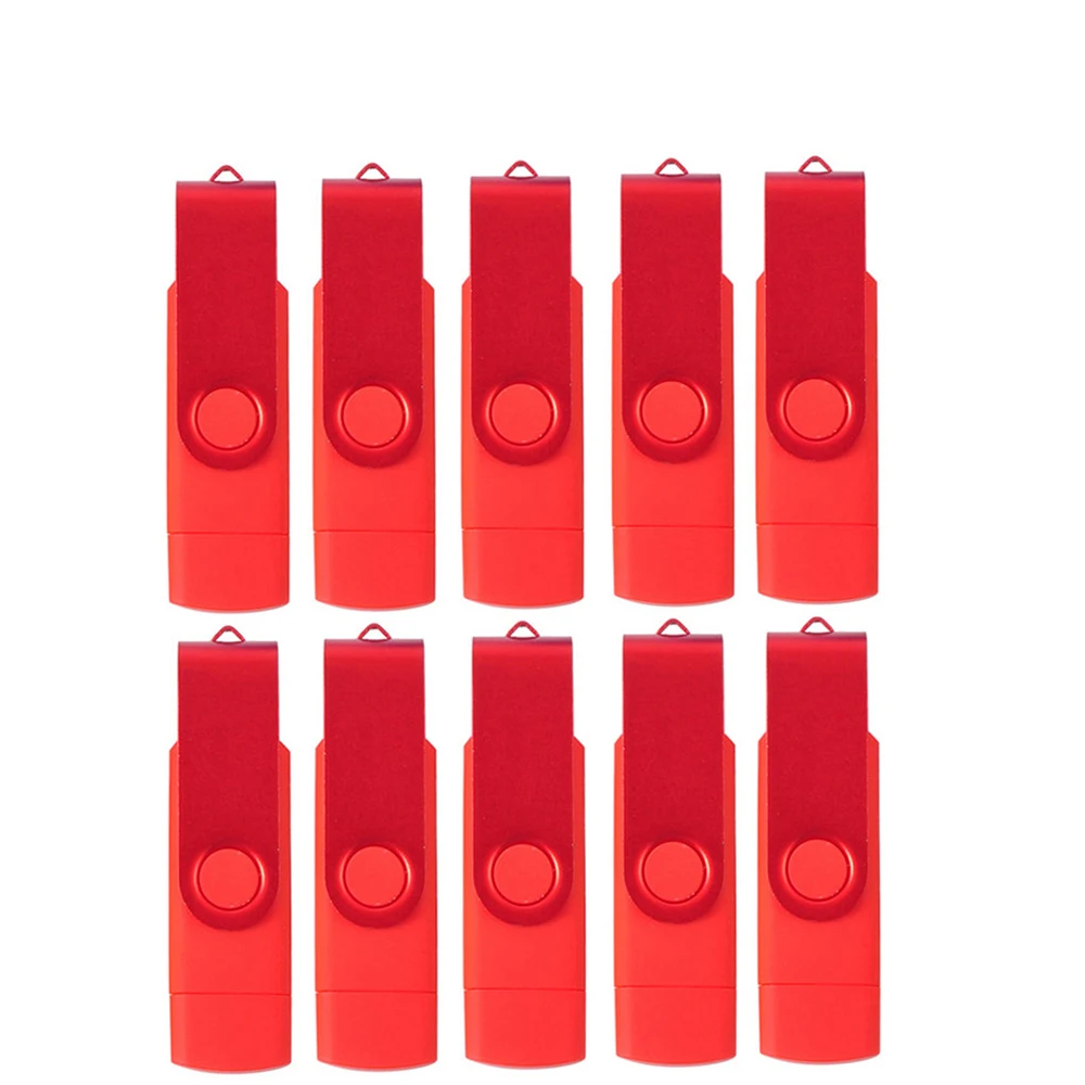 

10pcs/lot Usb 2.0 Type -C USB flash drive Smart Phone Tablet PC 4GB 8GB 16GB 32GB 64GB 128GB Pendrives Real Capacity Usb stick