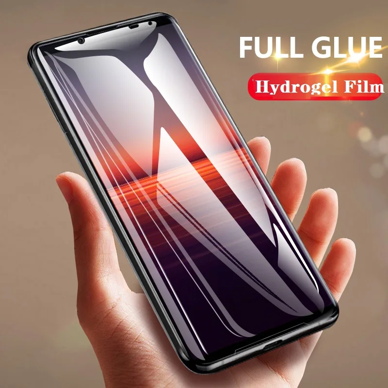 9H Screen protector for Sony Z3 Z4 Z5 Compact Hydrogel Film films L L1 L2 L3 L4 not Full Cover | Мобильные телефоны и