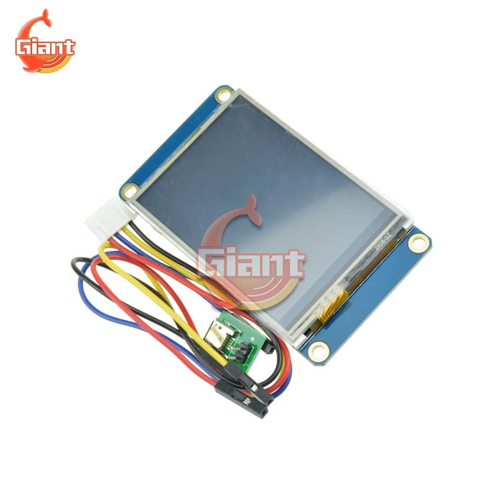 5 в сенсорный экран UART HMI ЖК модуль дисплей 2 4 дюйма TFT 320x240 резистивный для Arduino