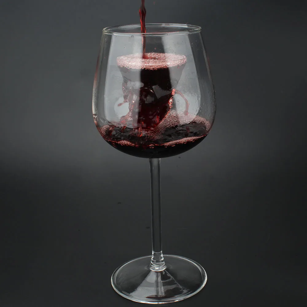 Креативная чашка с двойными стенками в виде черепа кофе пива прозрачная для вина