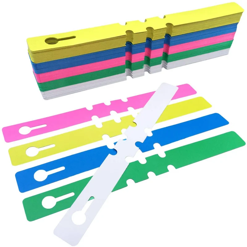 

200pc Plant Tags Garden Nursery Label Hanging Tree Markers Seedling Plant Fruit Trees Signs Prompt Card Classification Tool