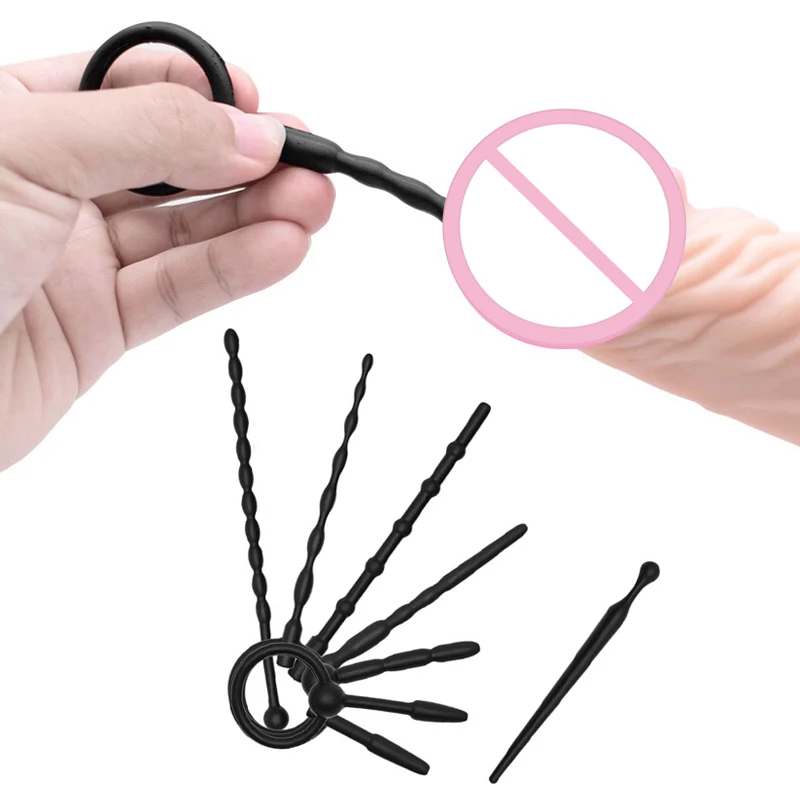 8 шт./компл. длинный силиконовый уретрный расширитель мягкие звуковые затычки для