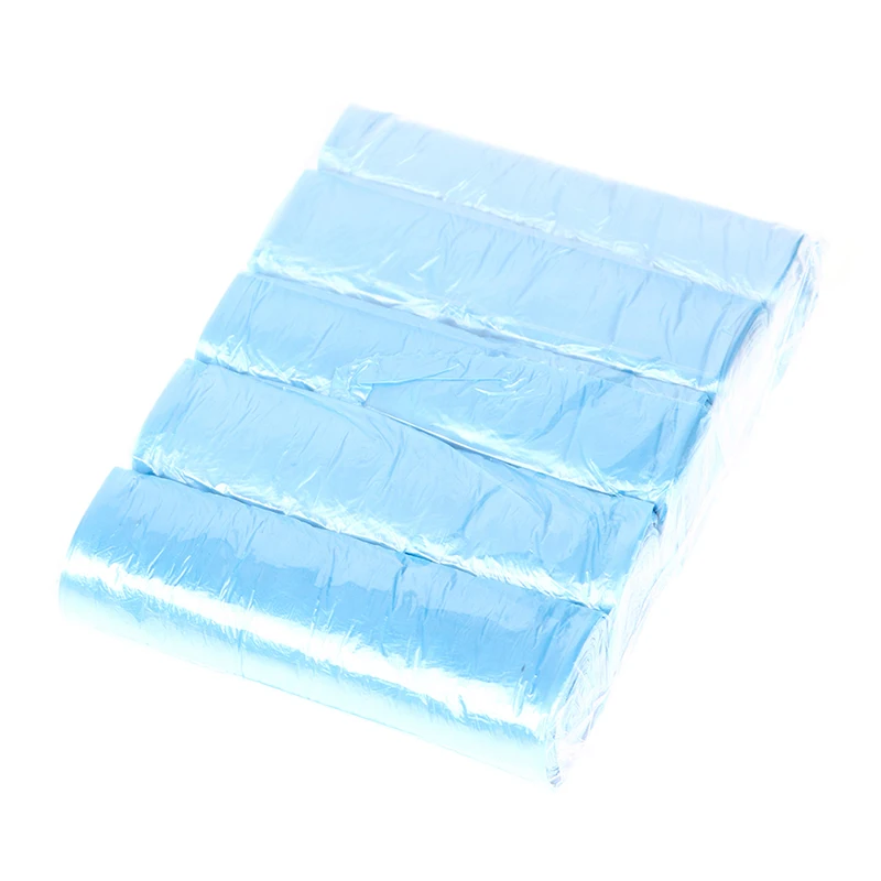 

5Rolls 100Pcs Household Disposable Trash Pouch Kitchen Storage Garbage Bags