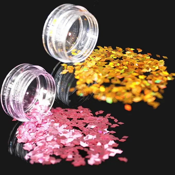 (1 шт./распродажа) блестящие ромбовидные ногти/тело/глаза блестящий порошок