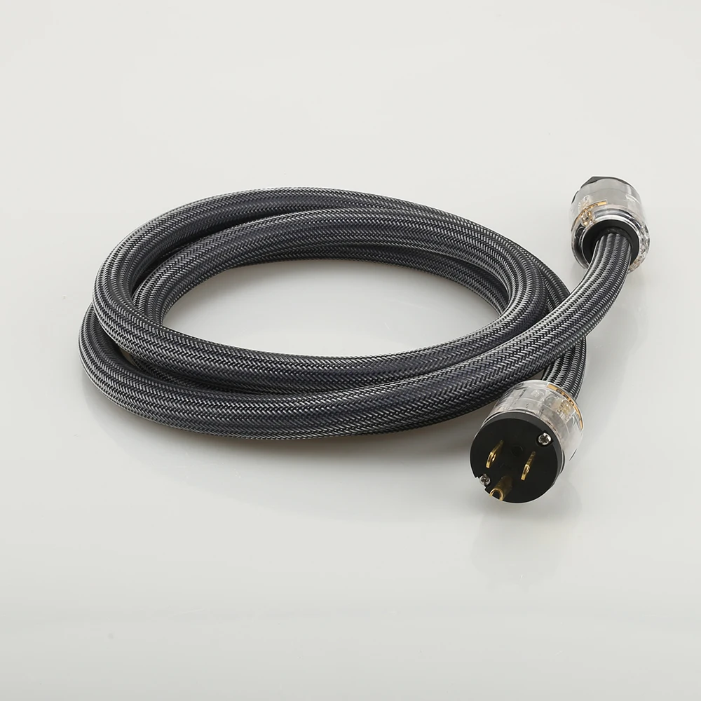 Hi End из чистой меди 400 Подпись hifi аудио US шнур питания кабель со стандартным