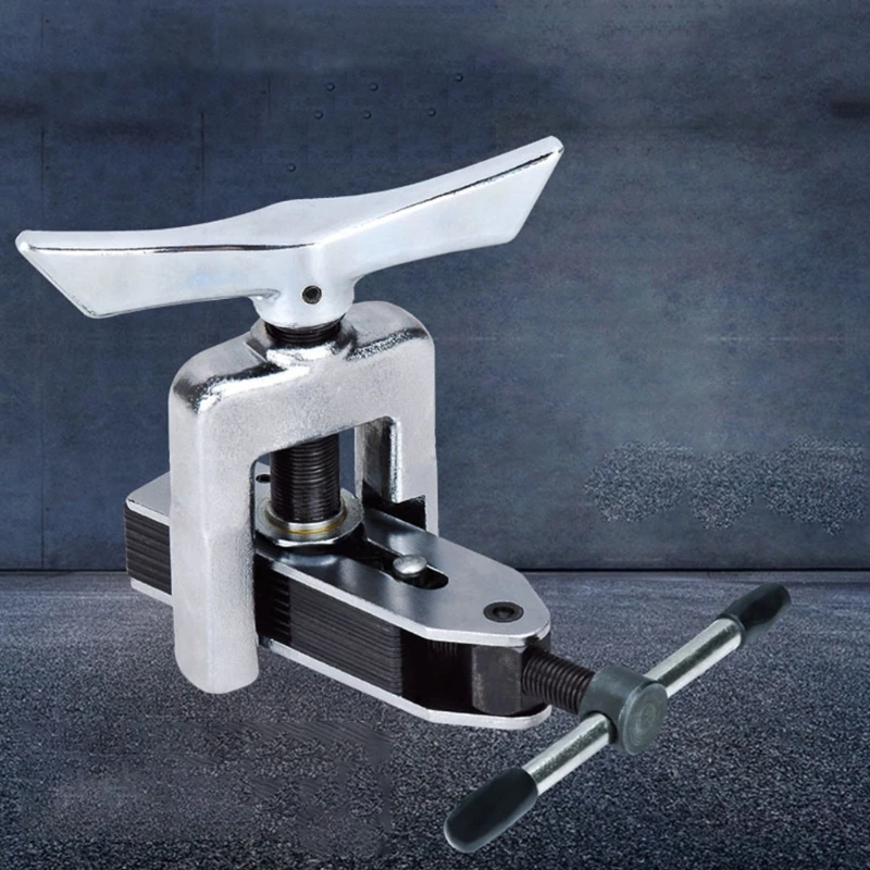 

Manual Tube Expander Flaring Tool Kit with Holder Air Conditioner Pipe Reamer