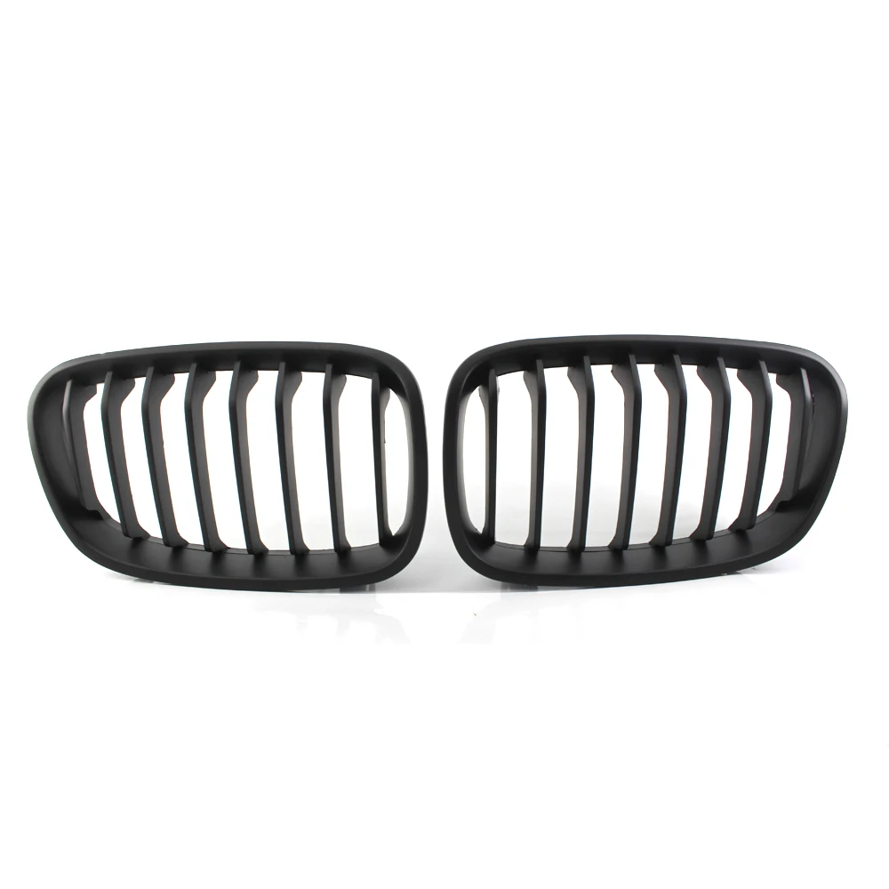 

Pair Car Front Bumper Grille Kidney Grills Replacement Racing Grille For BMW 1 Series F20 F21 116i 118i 120i 125i 135i 2011-2014