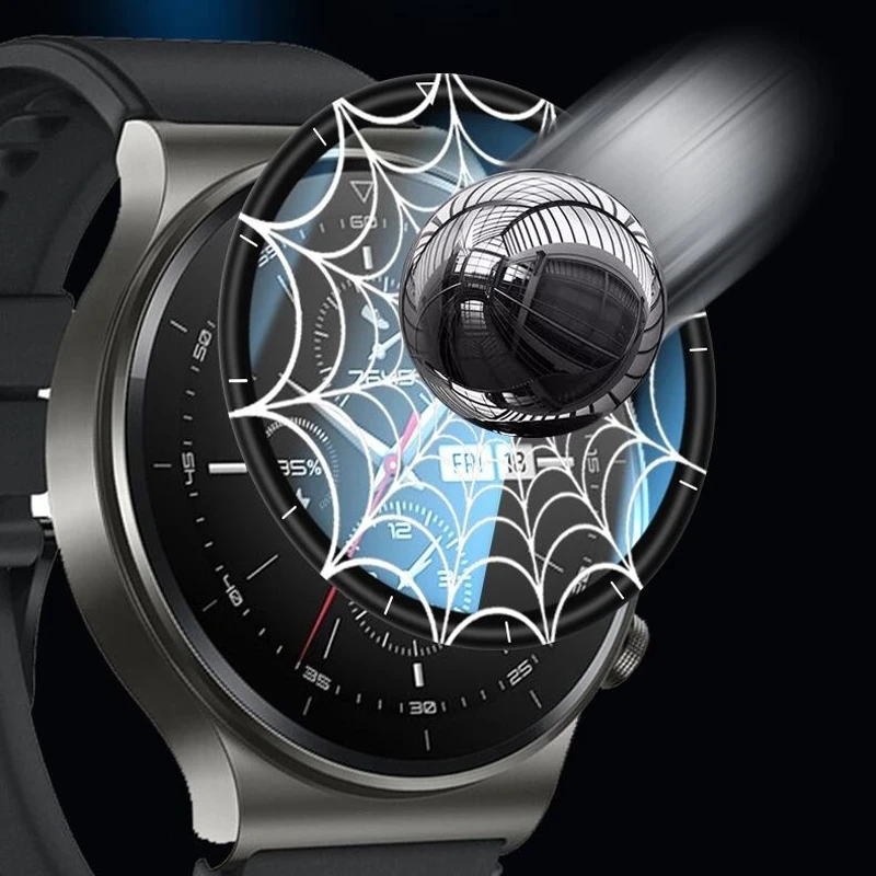 3D FULL Coverage Protective Film For Huawei Watch GT 2 GT2 Pro Screen Protector HD Clear Film 3D Curved Composite Material