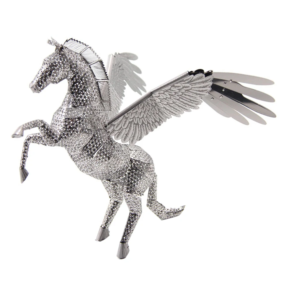 

Модель Pegasus «сделай сам», сборные комплекты, 3D металлическая Художественная Скульптура, украшение для дома