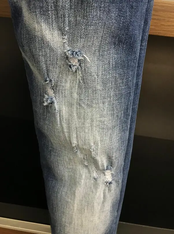 Authentic Classic DSQUARED2 Men Jeans Pencil Pants Party Casual Pants Streetwear 2021 Denim Male Clothing 9707