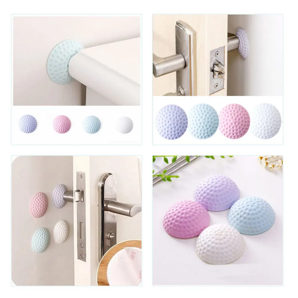 1 шт. Силиконовые самоклеющиеся защитные пленки для стен дверные ручки бамперы