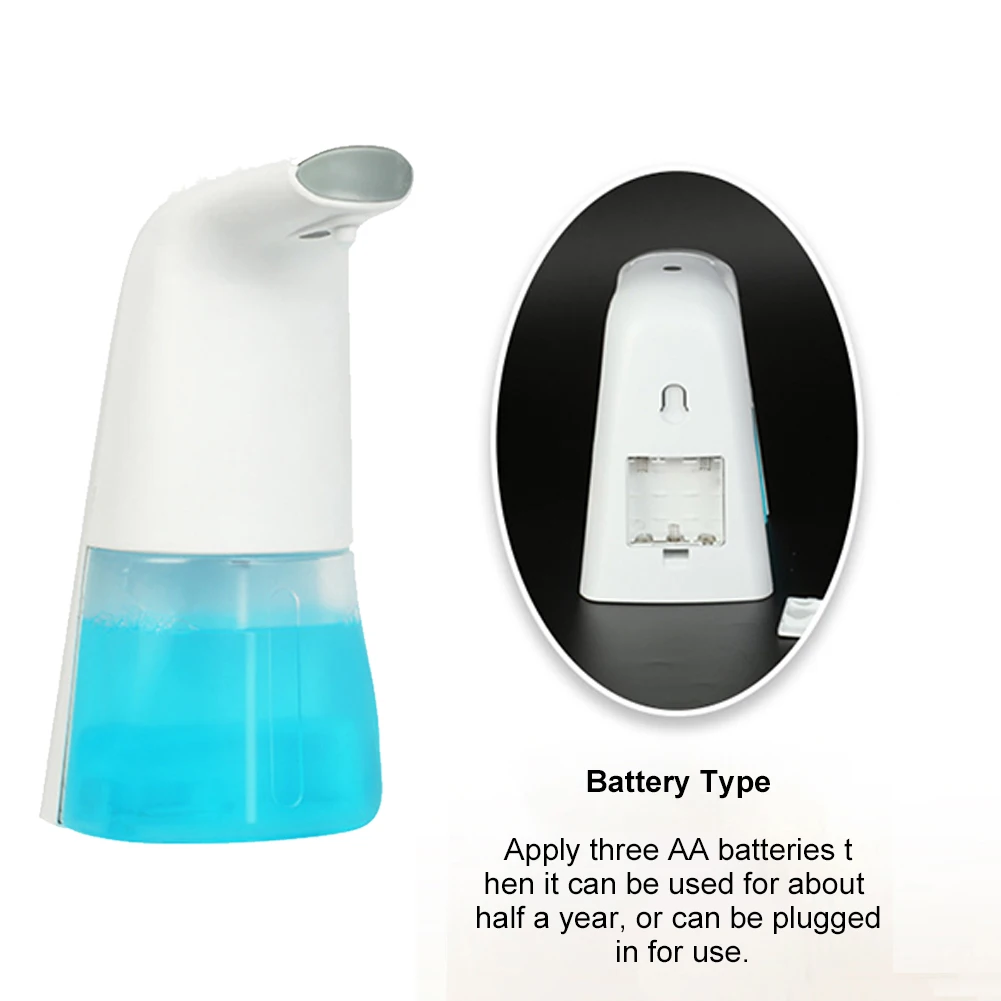 

Touchless Bathroom Dispenser Smart Sensor Liquid Soap Dispenser for Kitchen Hand Free Automatic Soap Dispenser