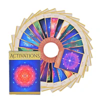 tarot cards sacred geometry activations oracle deck table games funny board tarot deck card games for families party dropship