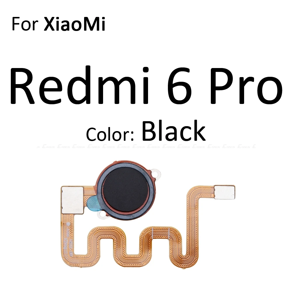 Для Xiaomi Redmi Note 6 Pro Кнопка возврата домой клавиша сенсорного распознавания
