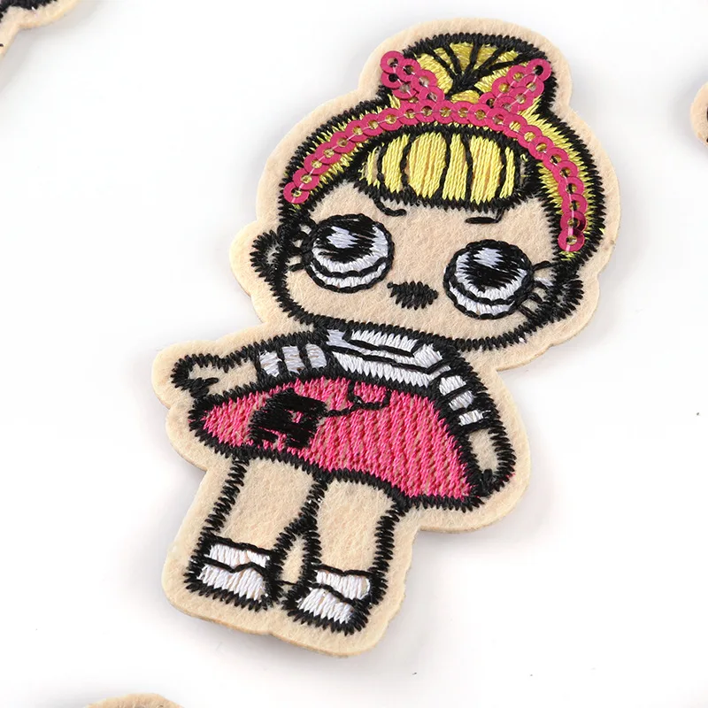 Милые красивые Мультяшные наклейки с блестками для девочек детские сделай сам