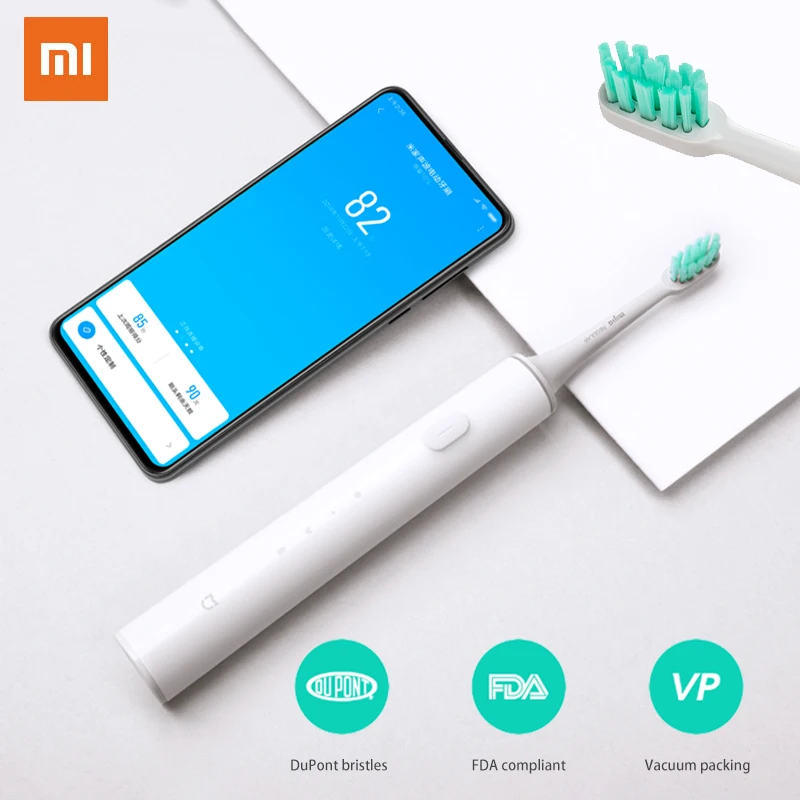 Xiaomi Mijia умная звуковая электрическая зубная щетка с APP управлением